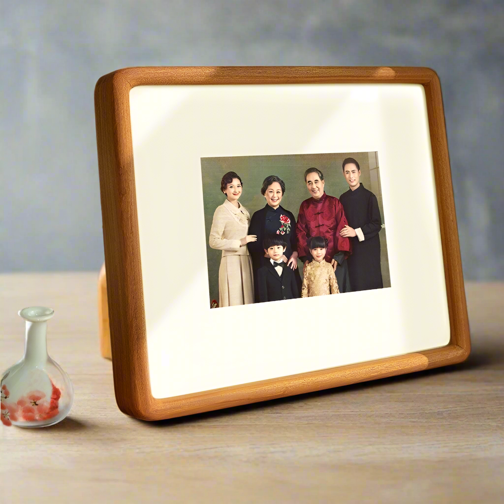 Wooden Photo Frame - Rounded
