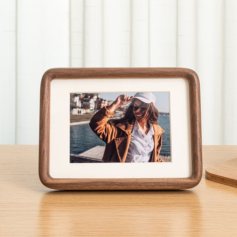 Wooden Photo Frame - Rounded