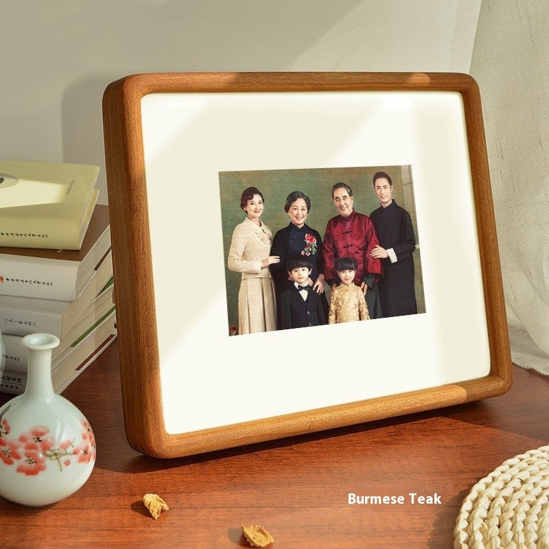 Wooden Photo Frame - Rounded