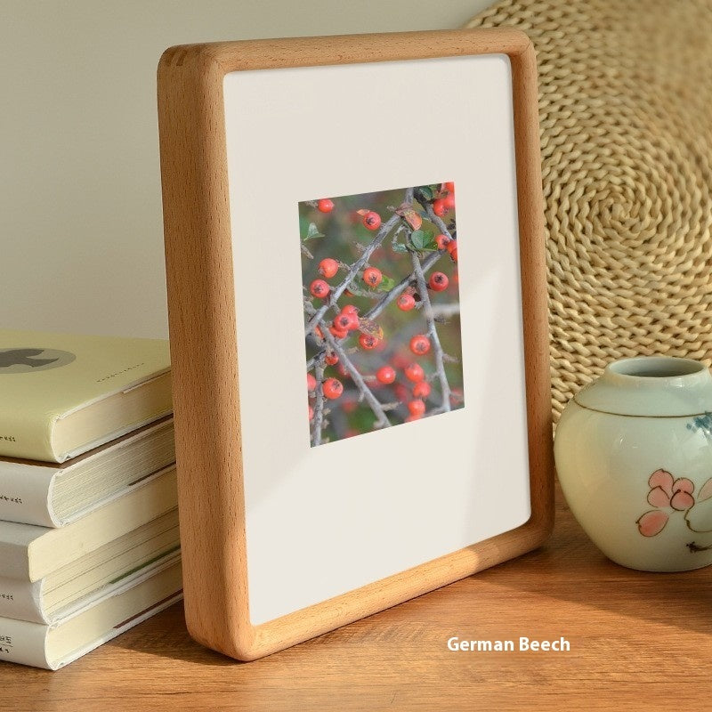 Wooden Photo Frame - Rounded